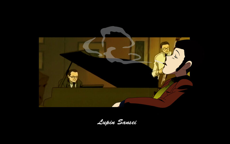 Lupin III in a jazz club
