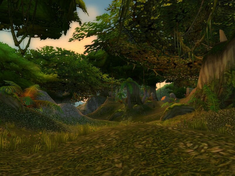 lush forest landscape