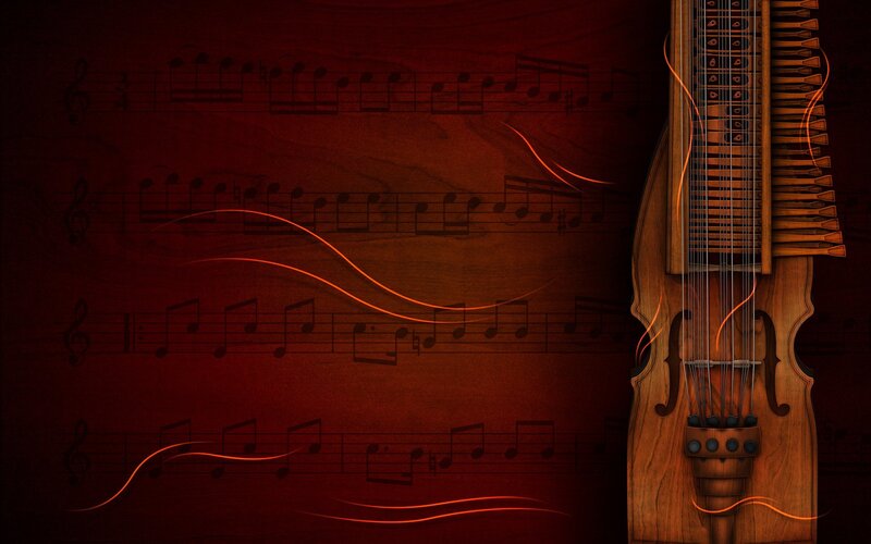 Lute on Sheet Music