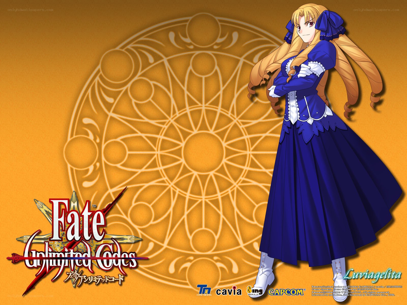 Luvia from Fate Unlimited Codes