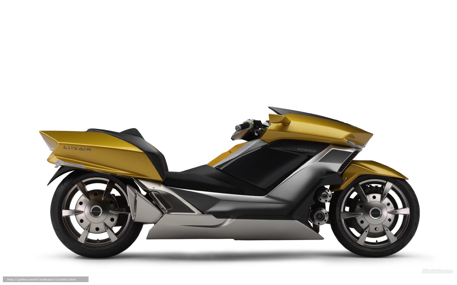 Luxair Hybrid Concept Motorcycle