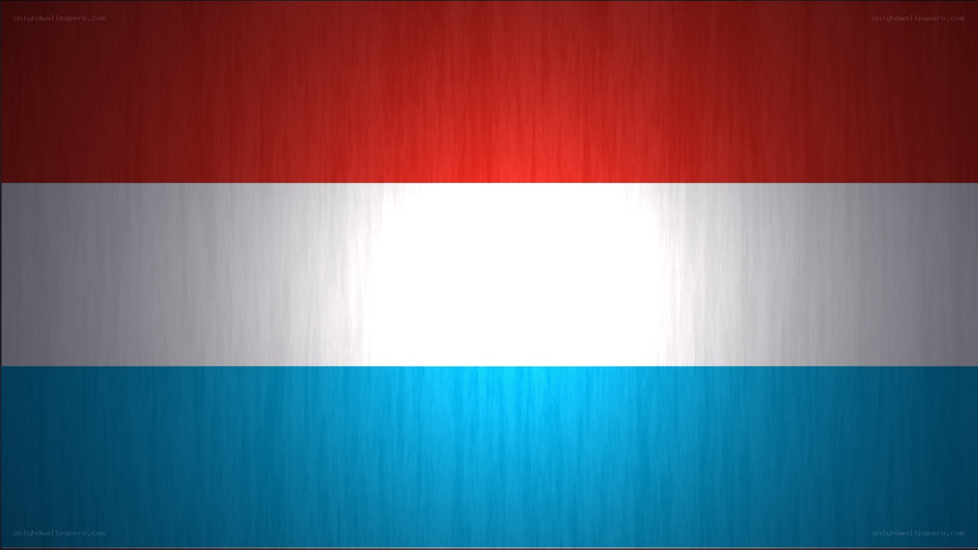 Luxembourg flag with brushed metal texture