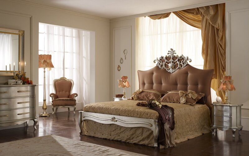 luxurious bedroom interior
