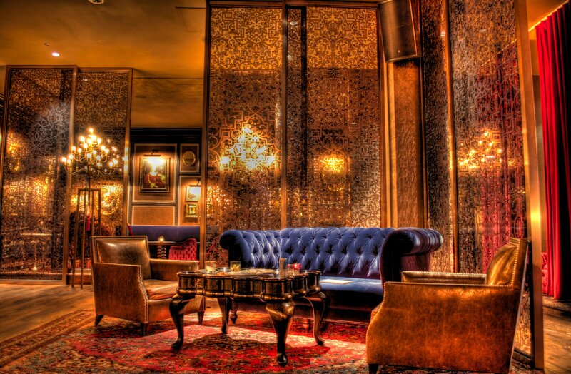 luxurious lounge interior