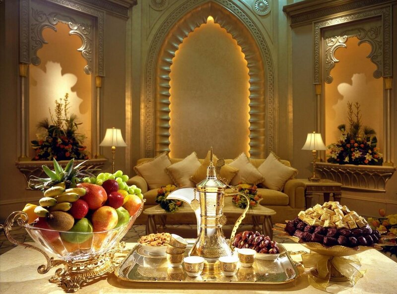 Luxurious Middle Eastern lounge