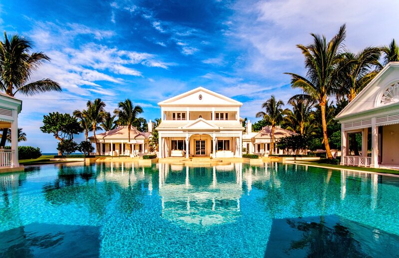 Luxury Beach House — Blue