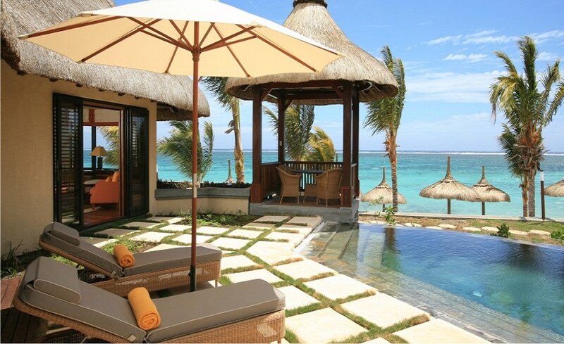 Luxury Beach Villa — Blue