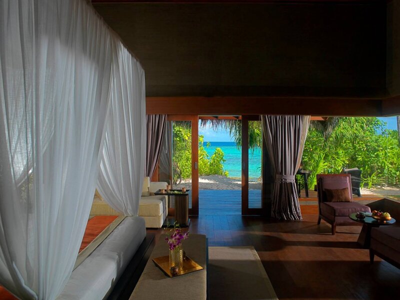 Luxury Beach Villa Interior — White