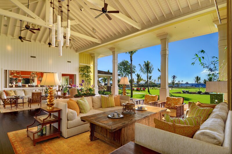 Luxury Beachside Living Room