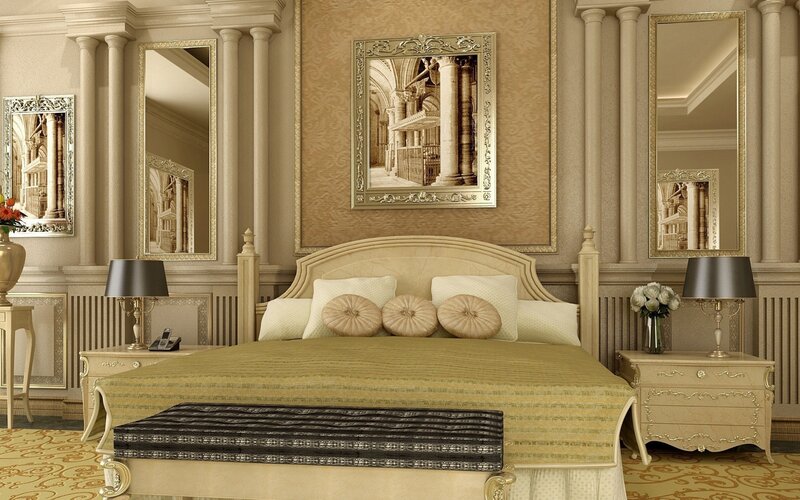 luxury bedroom interior