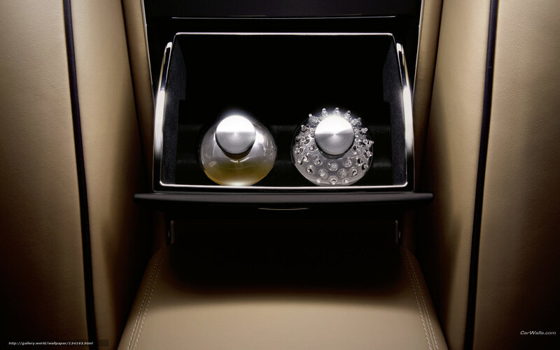 Luxury car center console