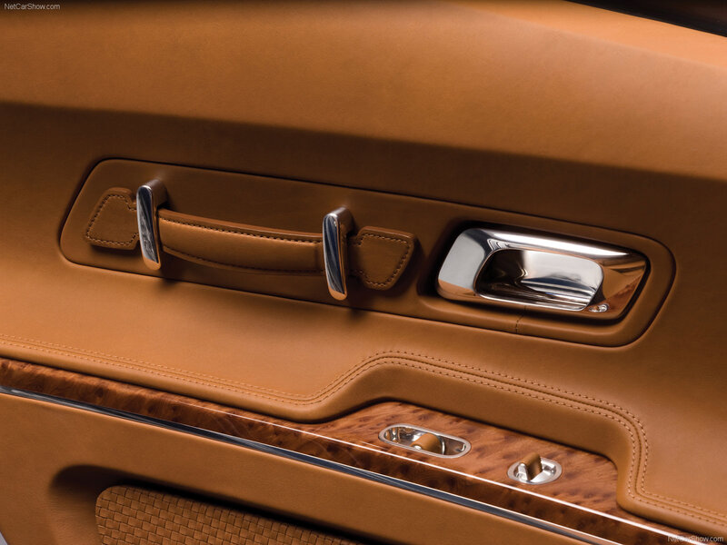 luxury car door interior