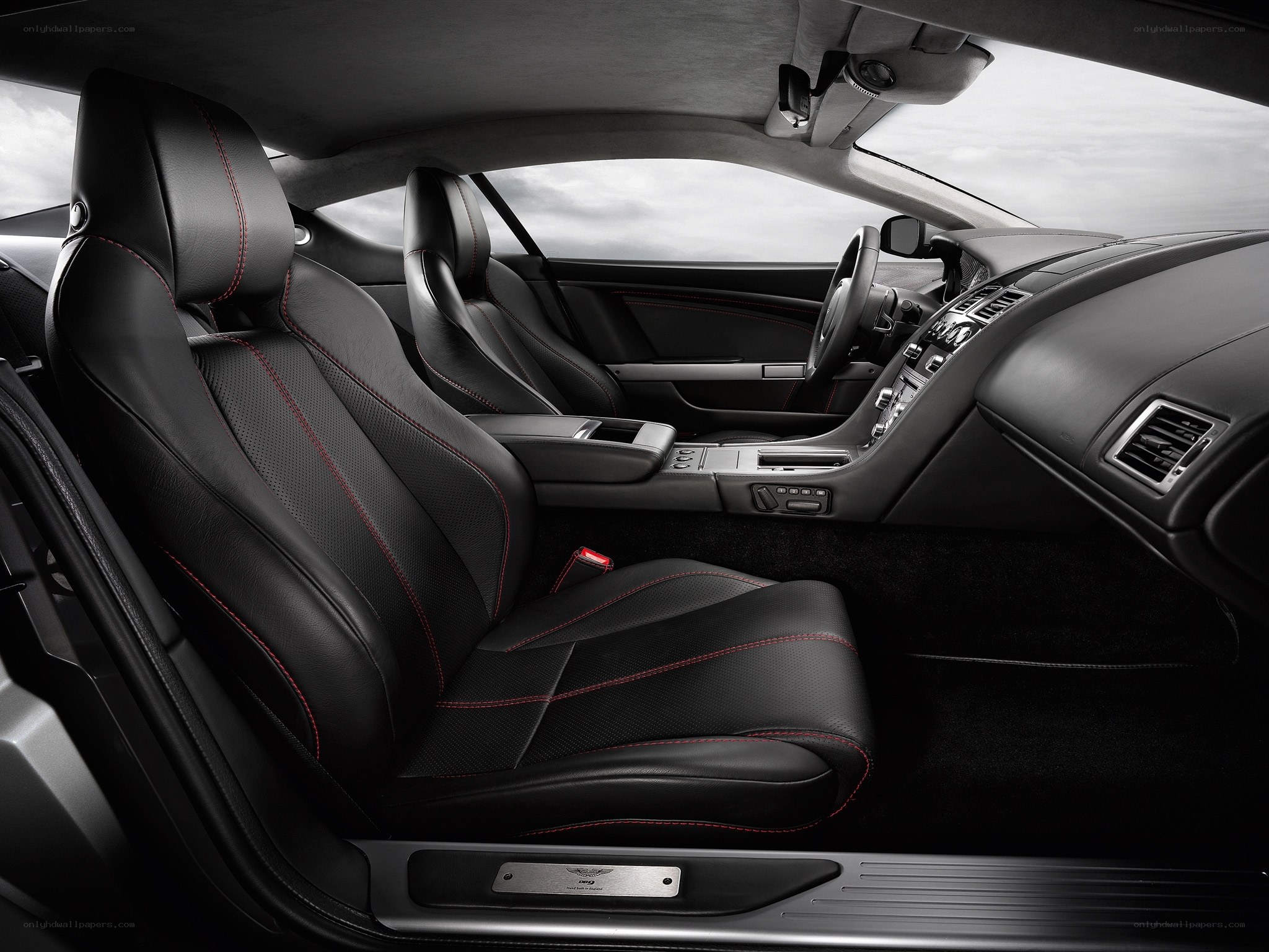 luxury car interior