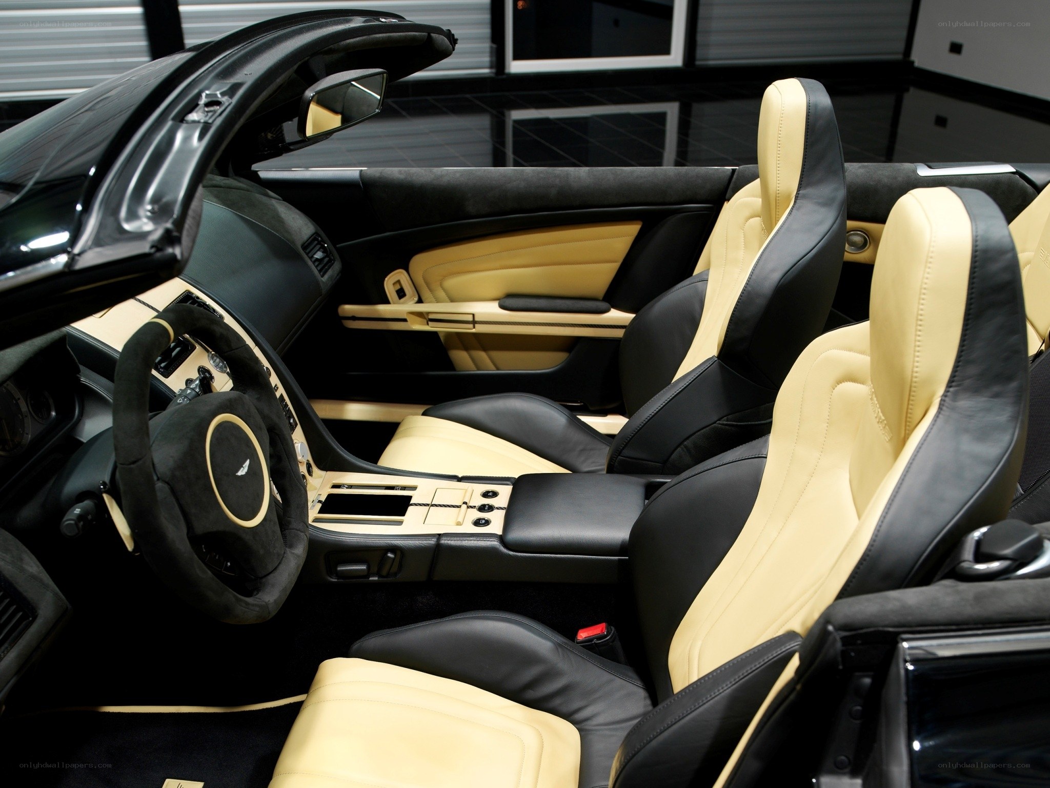 luxury car interior