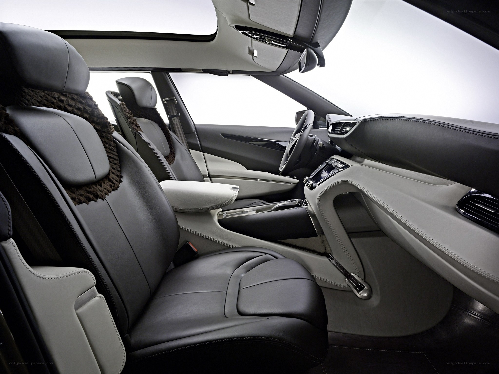 Luxury car interior