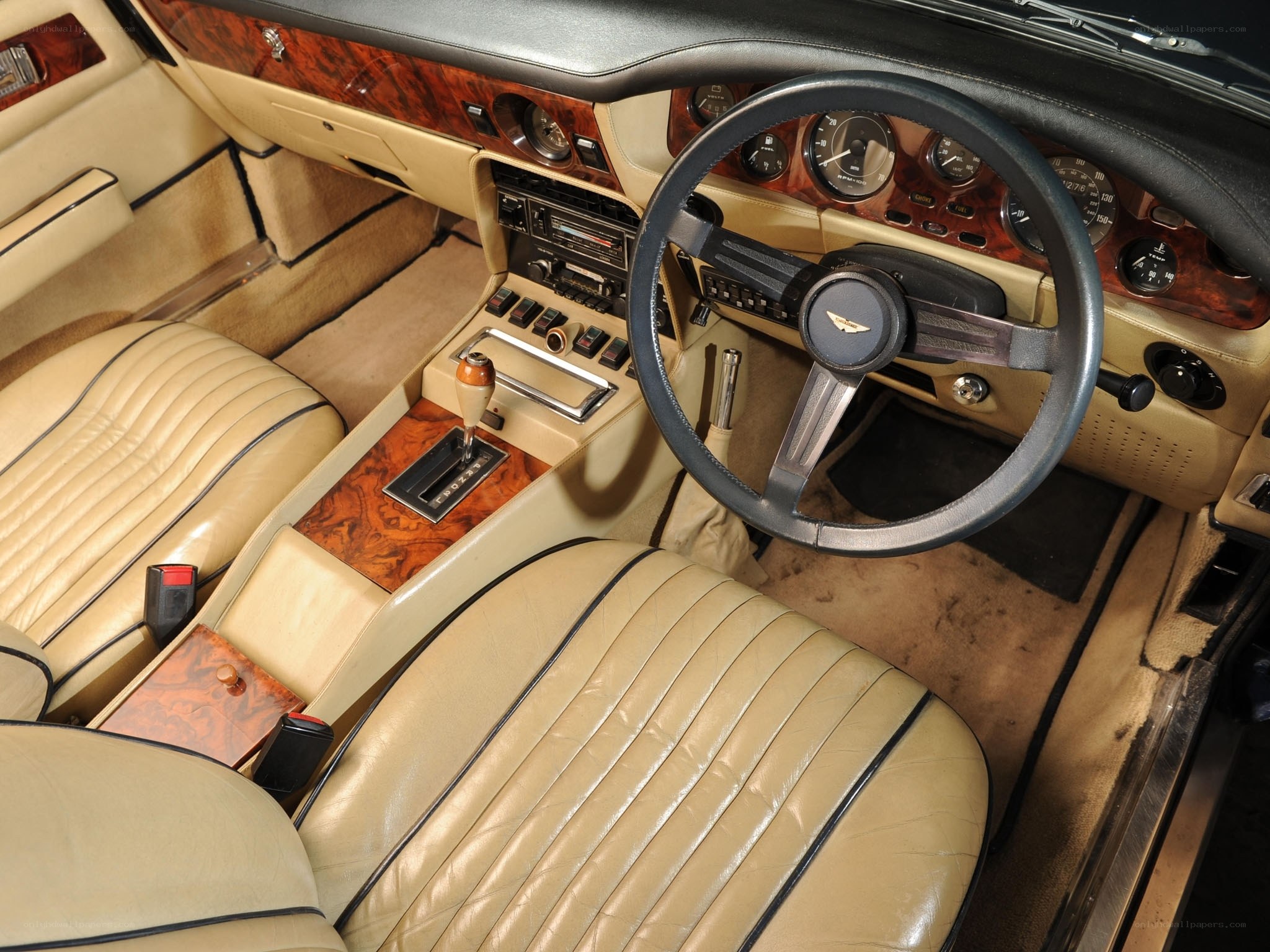luxury car interior