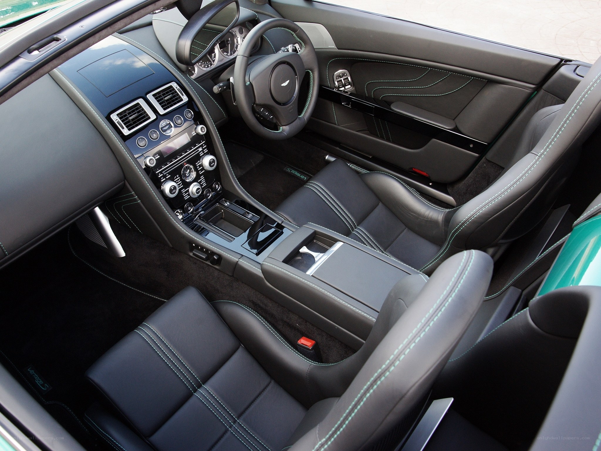 luxury car interior