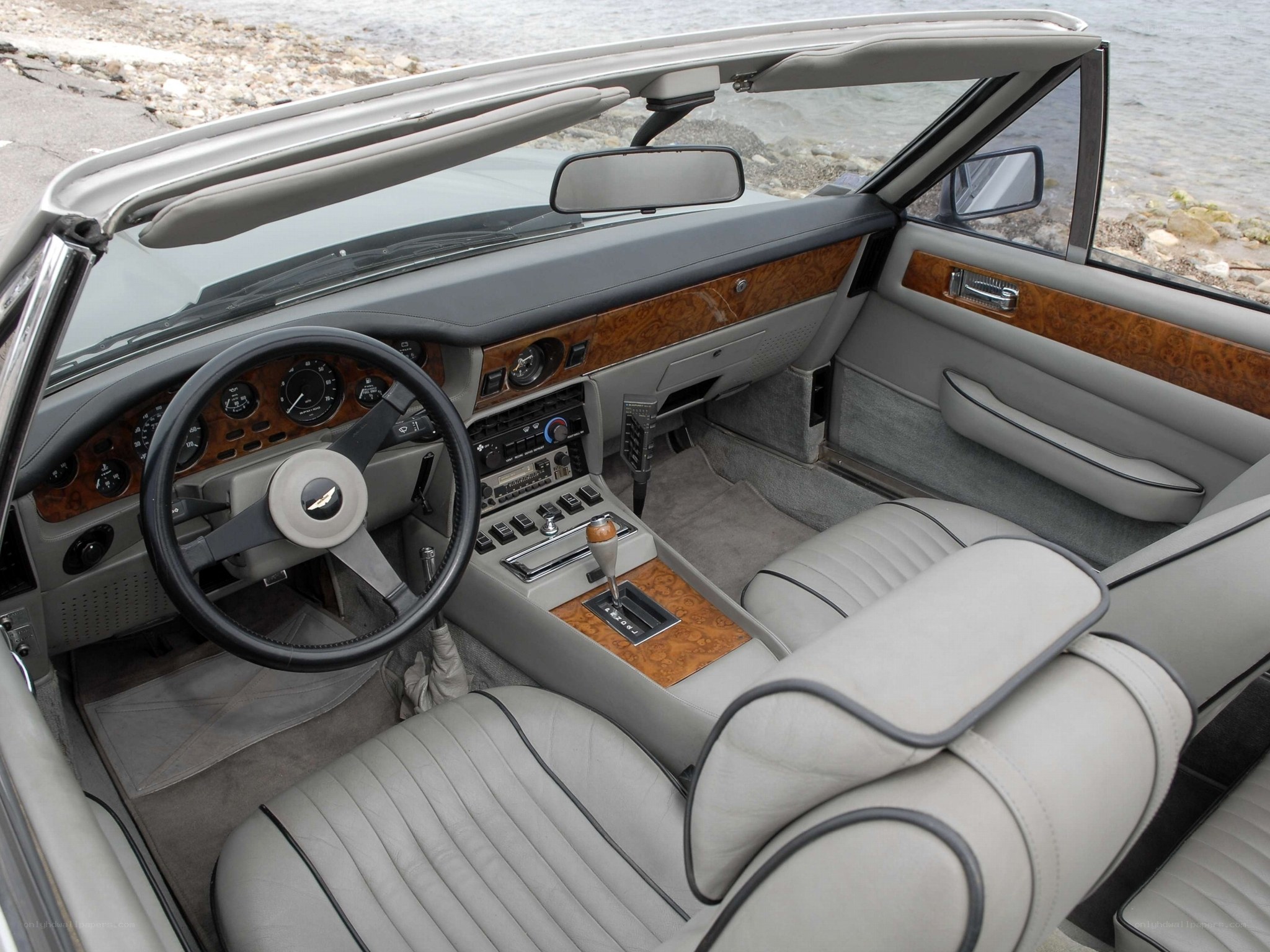luxury car interior