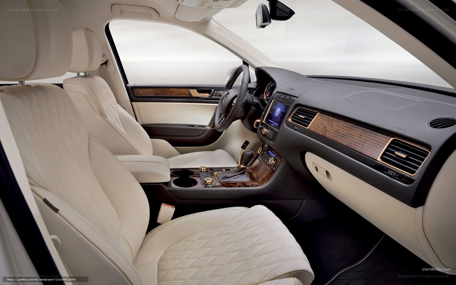 luxury car interior