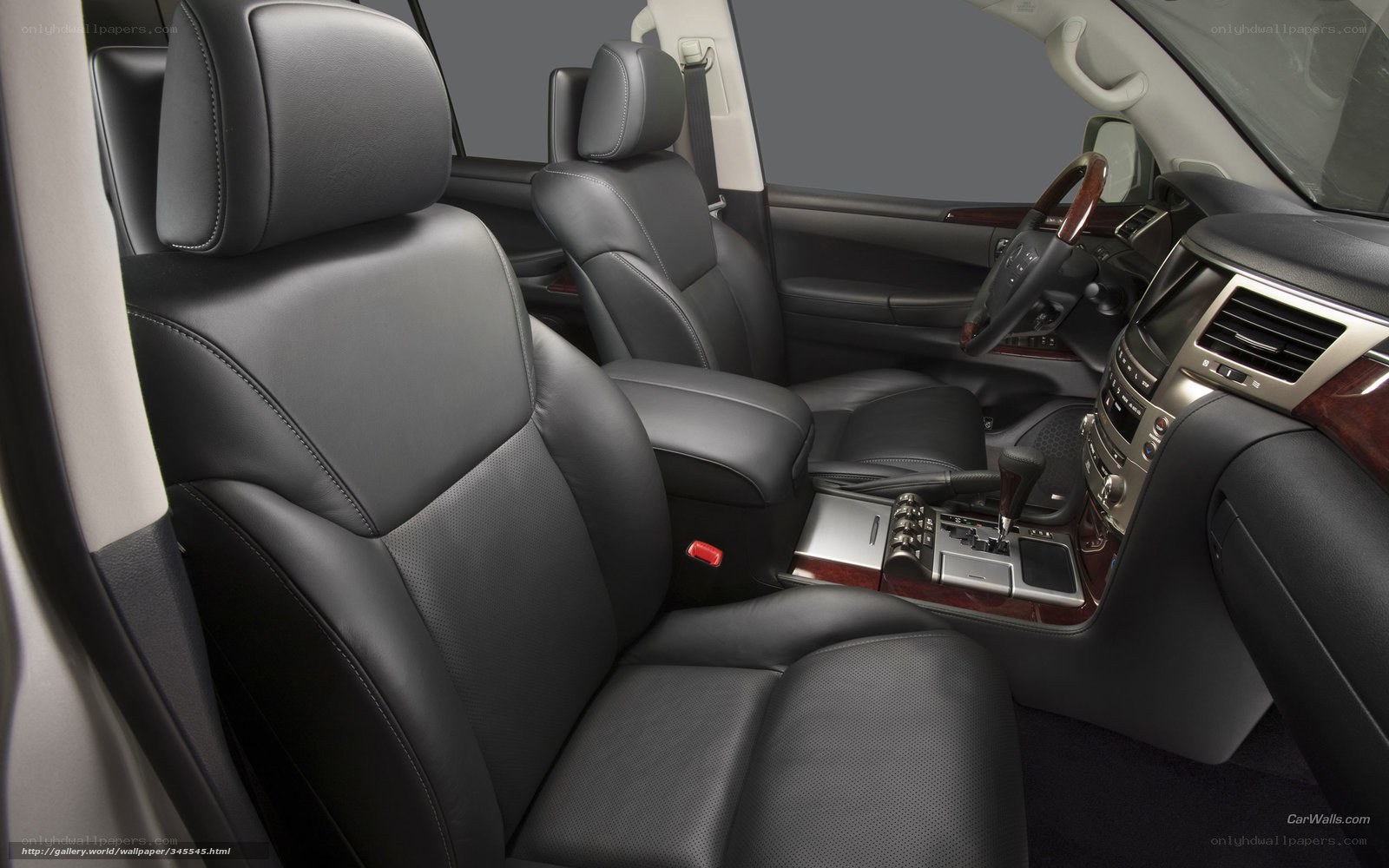 Luxury car interior