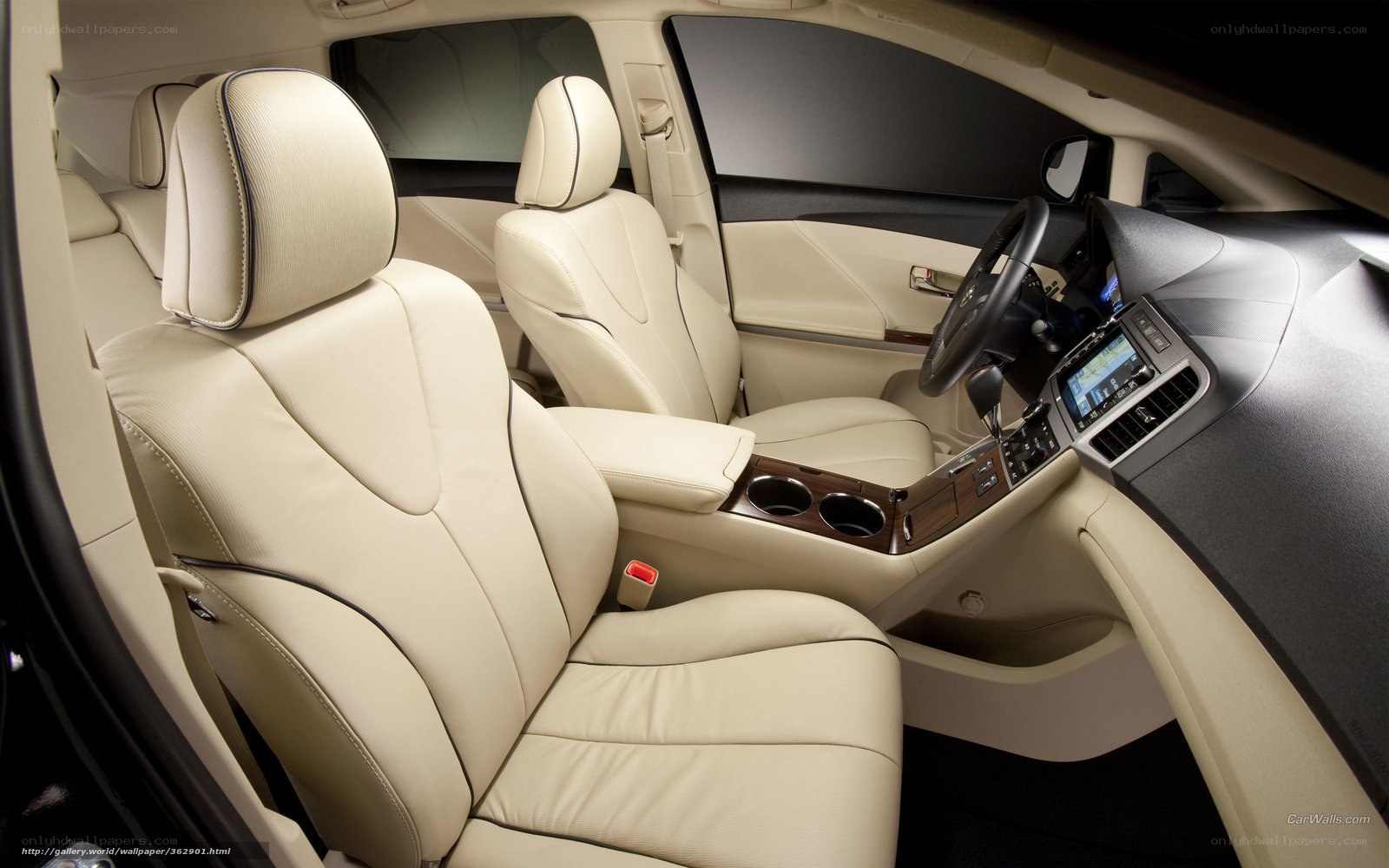 luxury car interior
