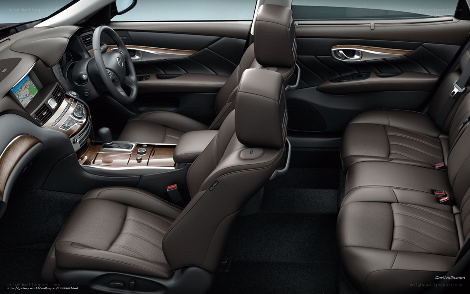 luxury car interior