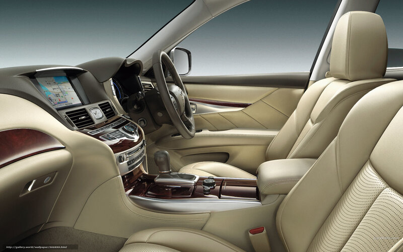 luxury car interior