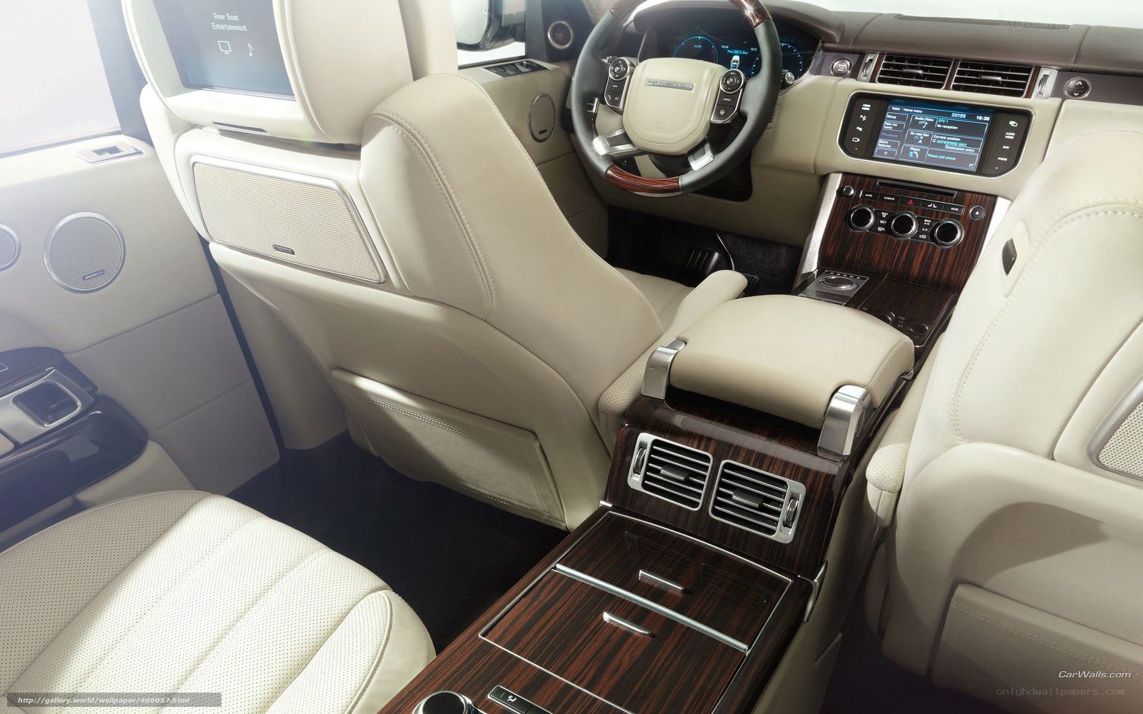luxury car interior