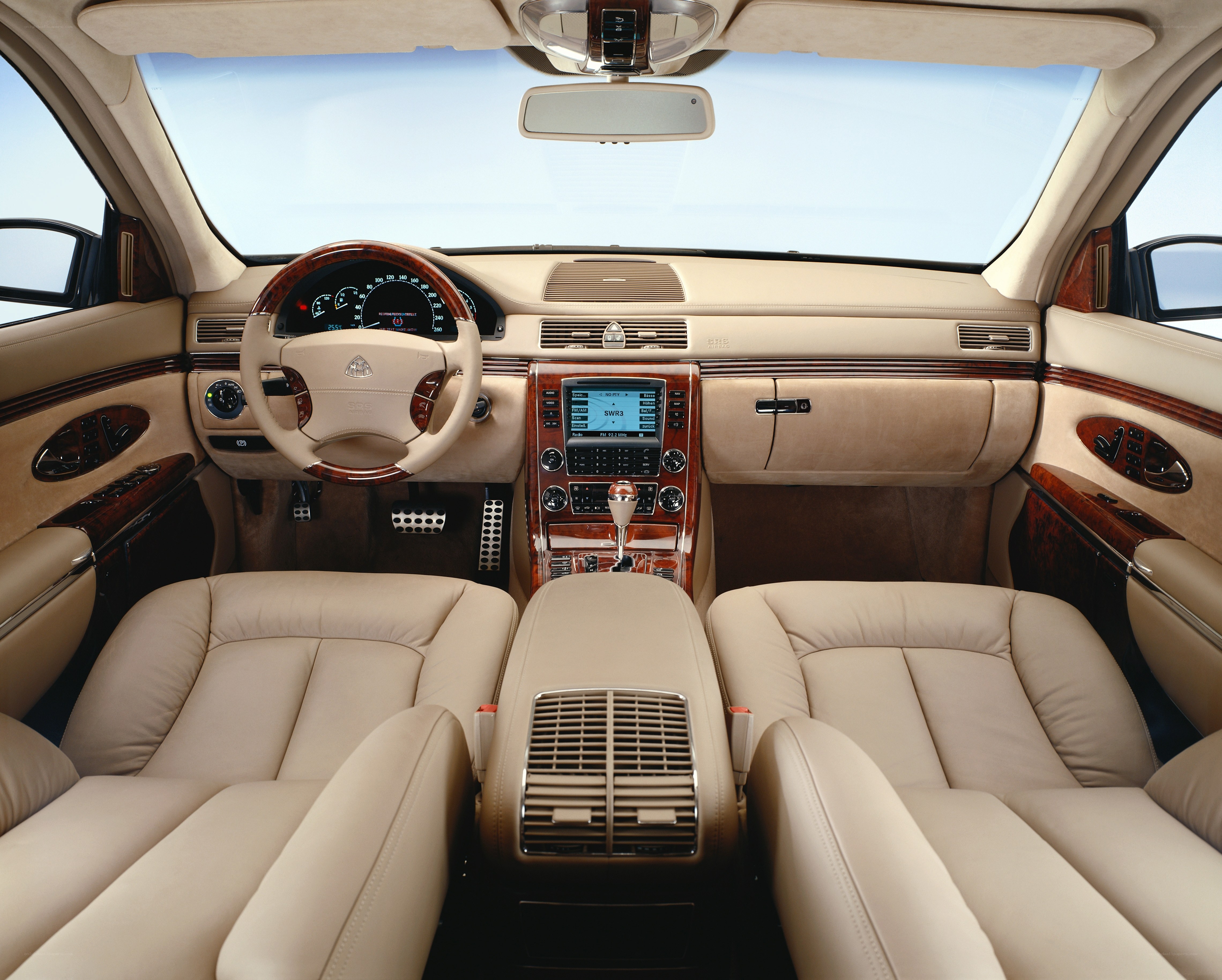 luxury car interior