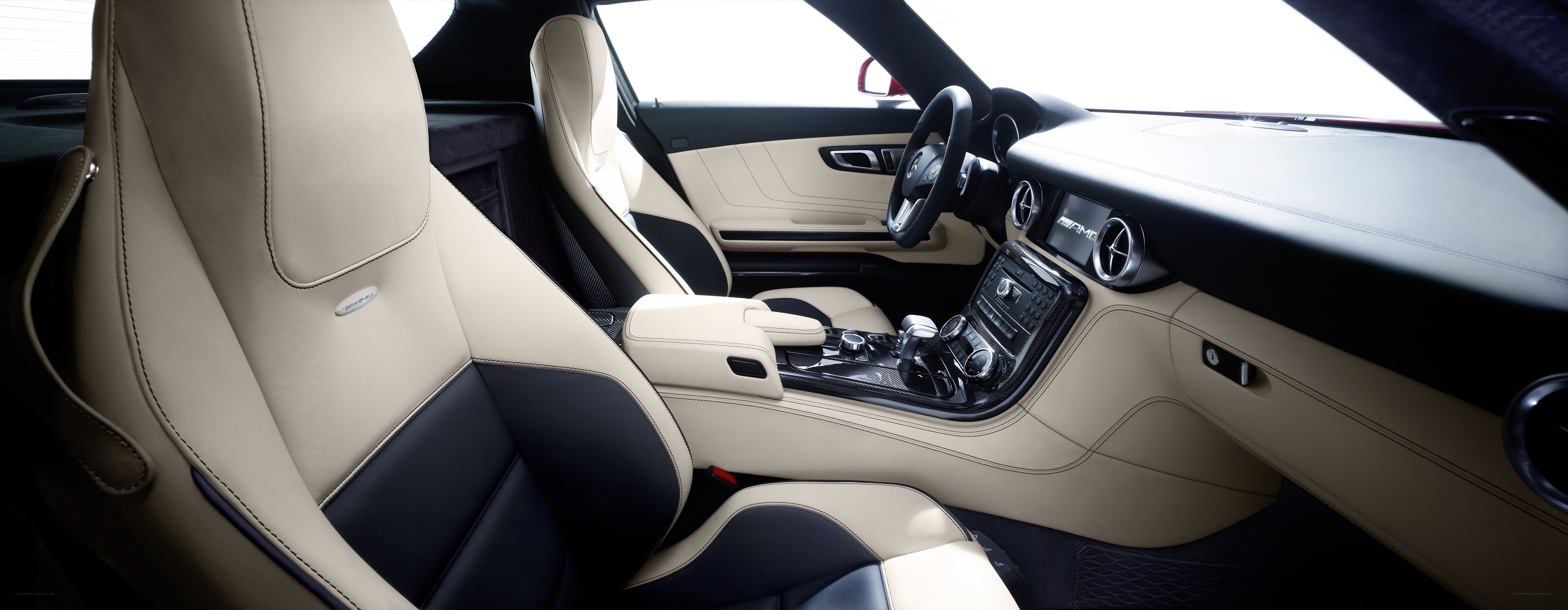 luxury car interior