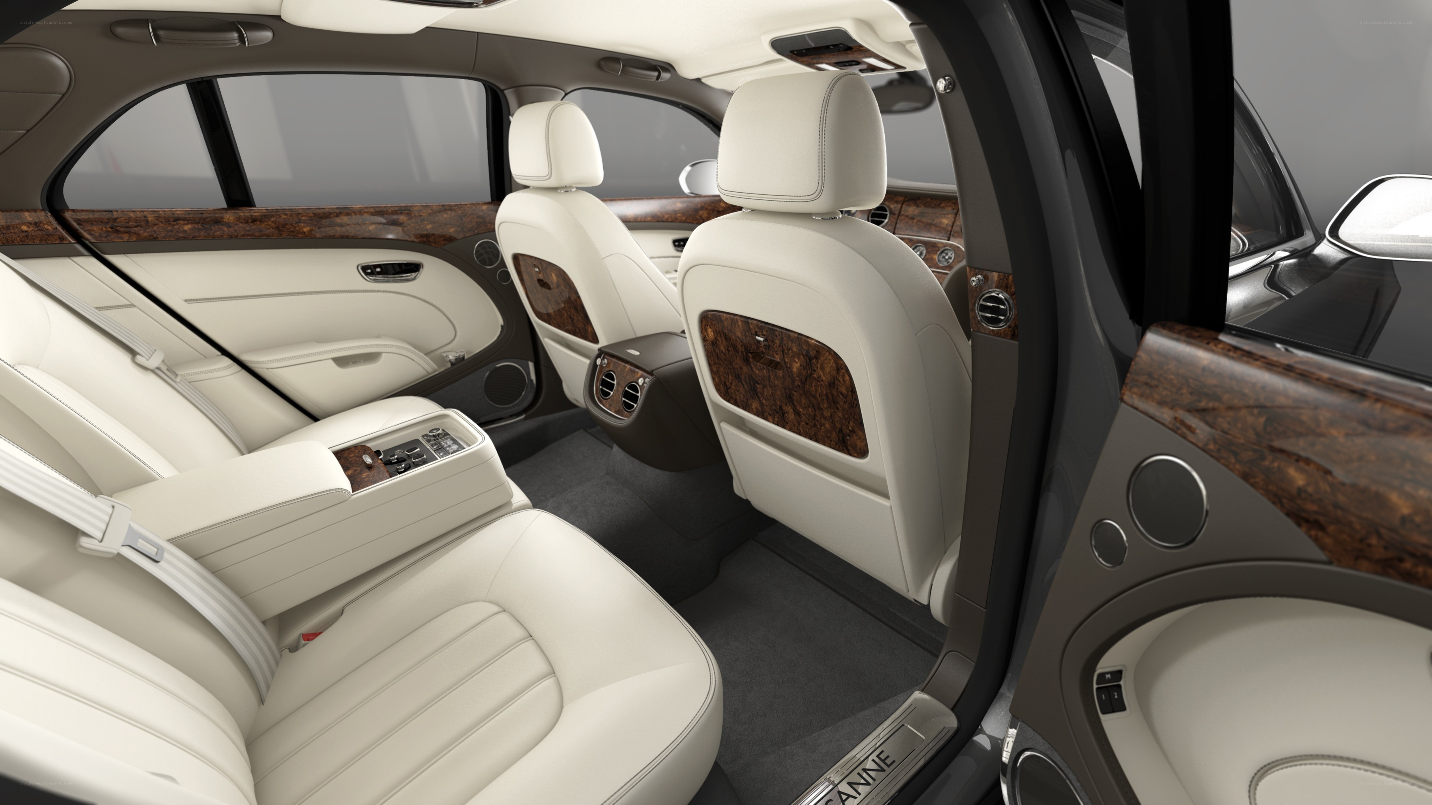 luxury car interior