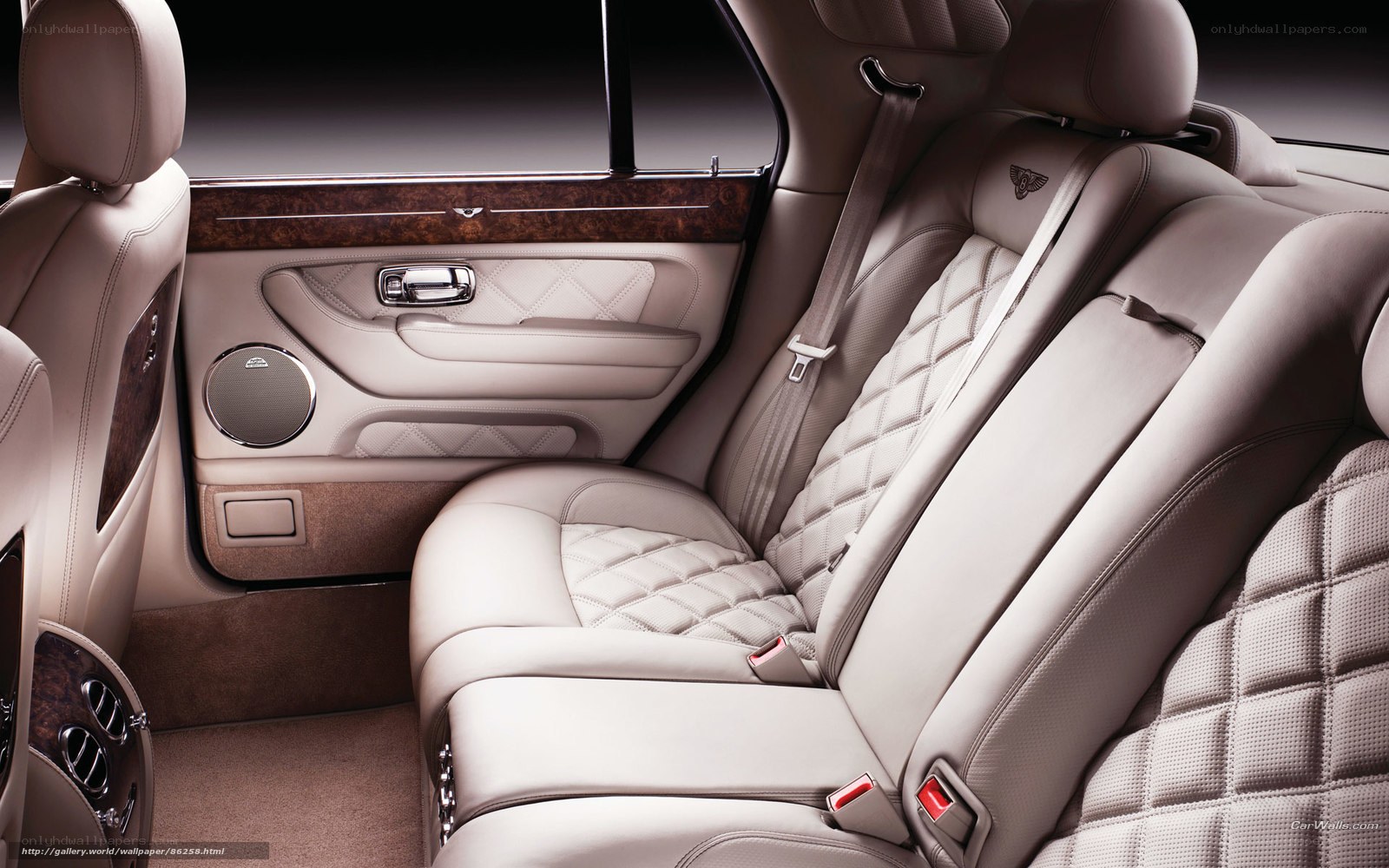 luxury car interior