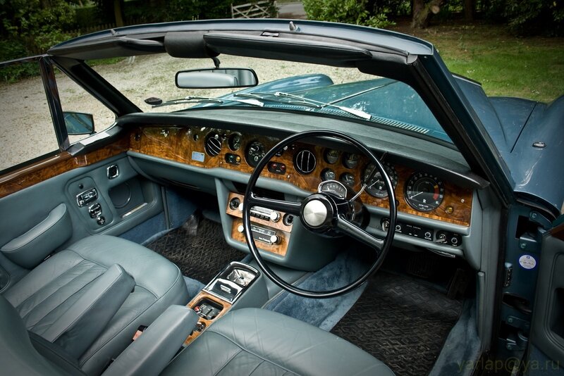 luxury car interior