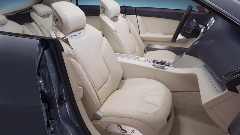 luxury car interior