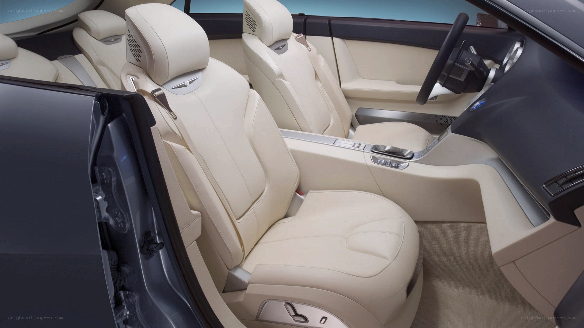 luxury car interior