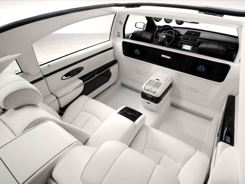 luxury car interior
