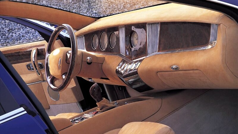 luxury car interior