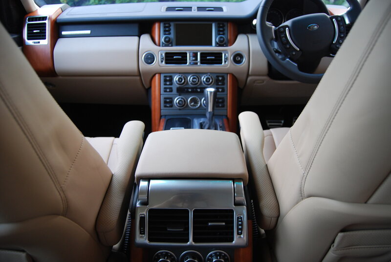 luxury car interior