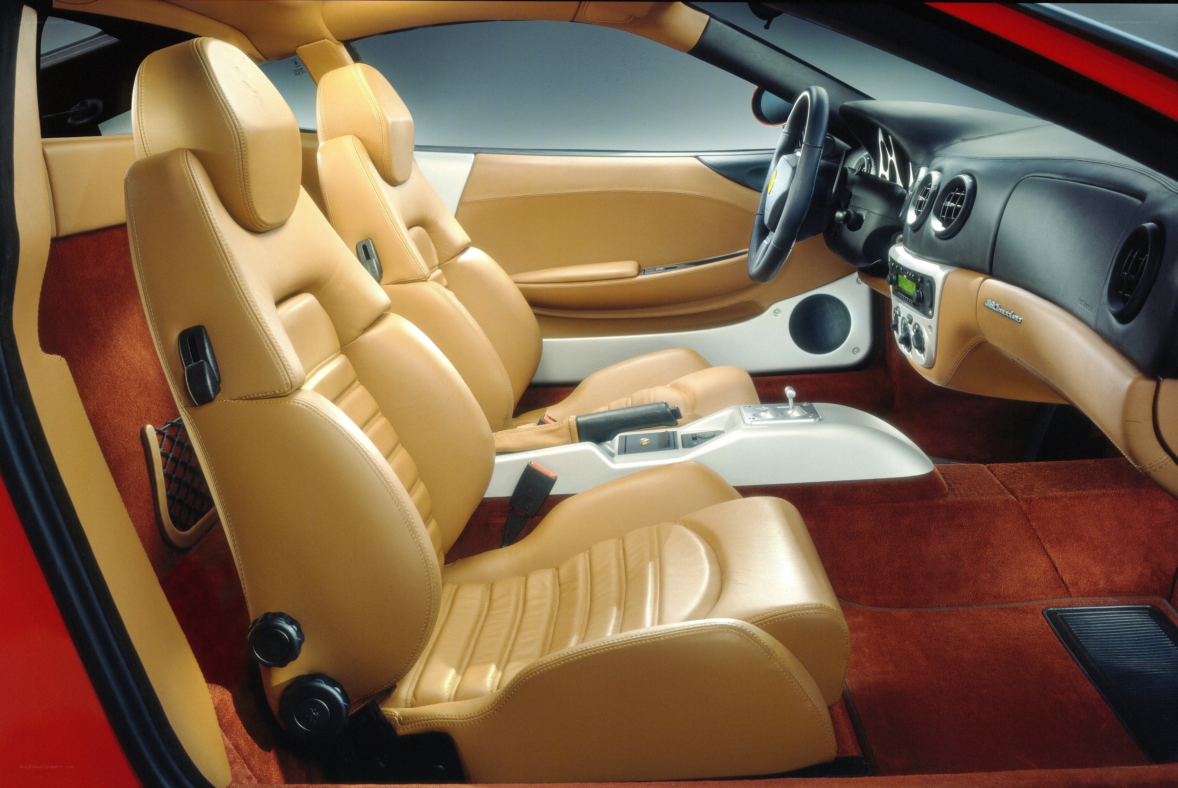 luxury car interior
