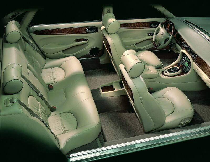 luxury car interior