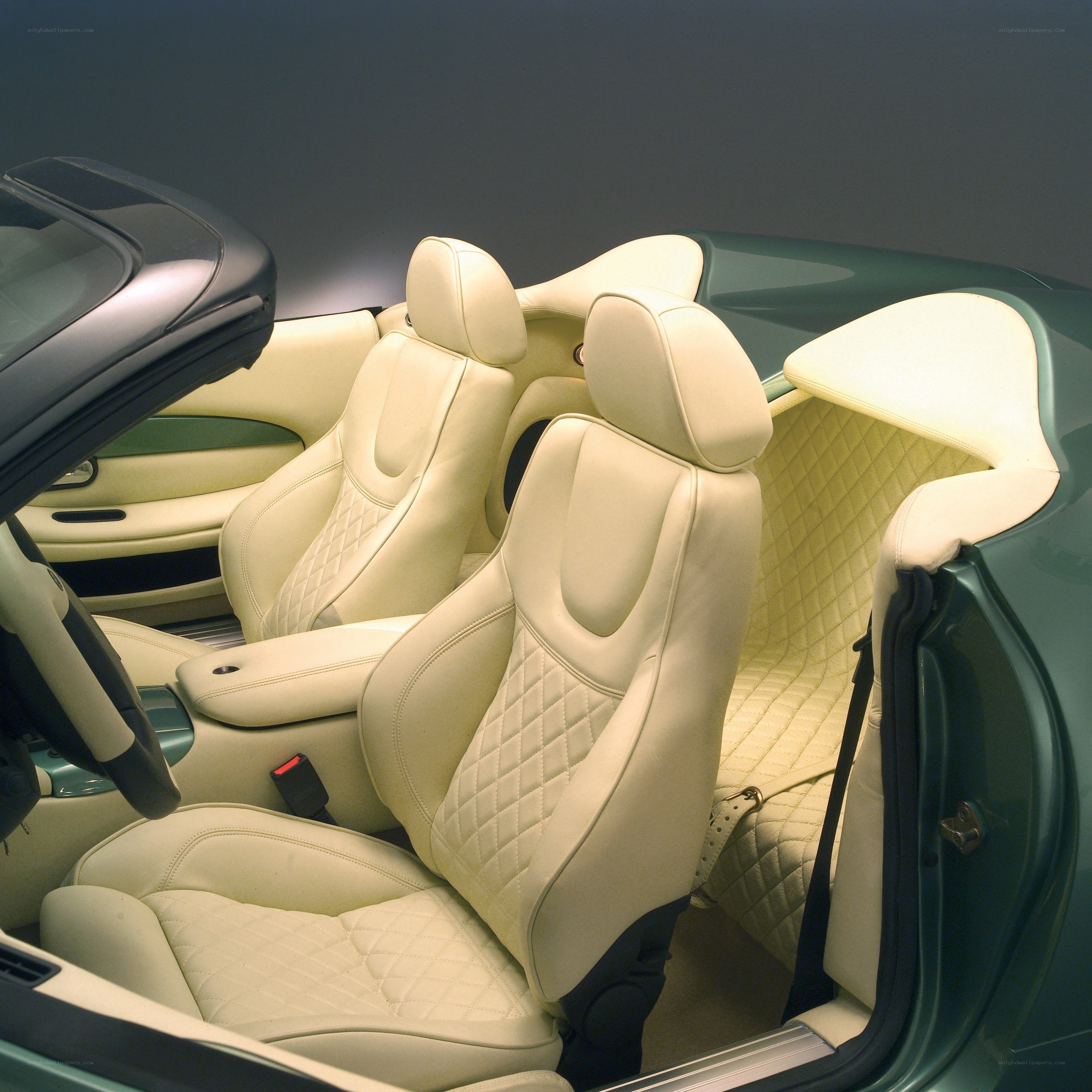 luxury car interior
