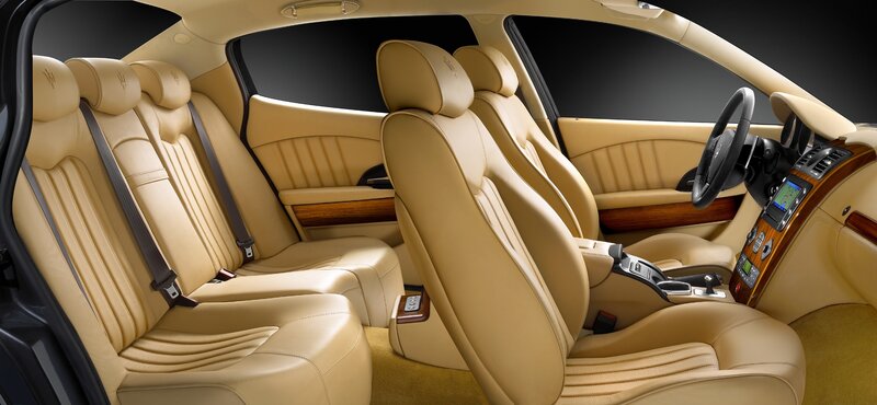 luxury car interior