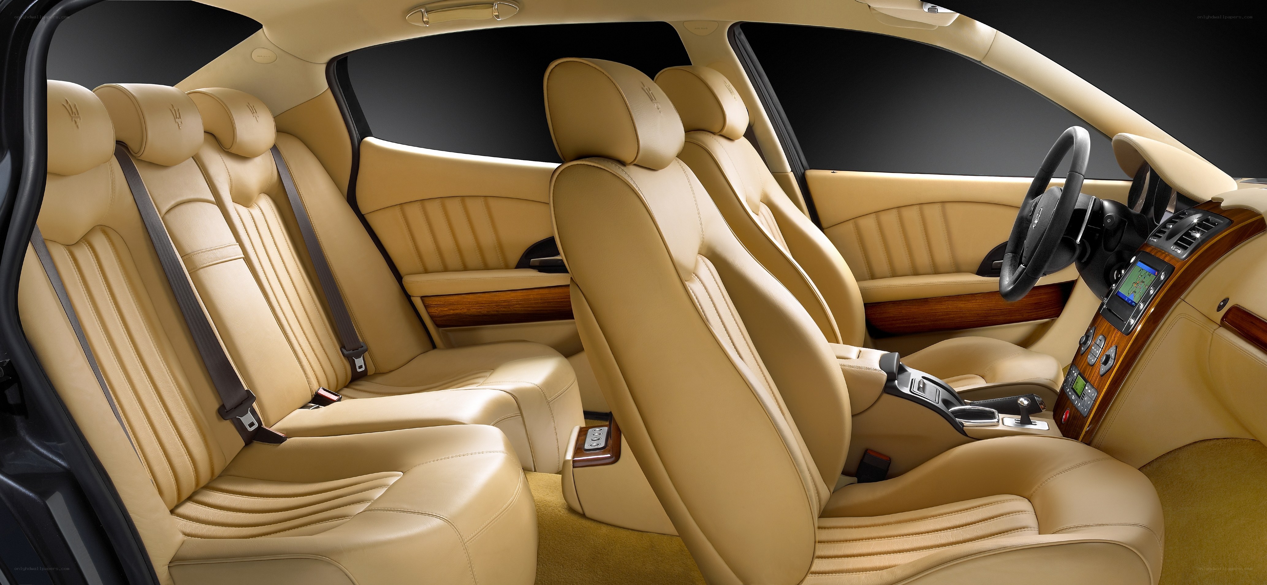 luxury car interior