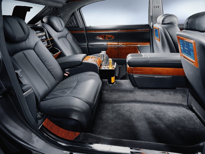 luxury car interior