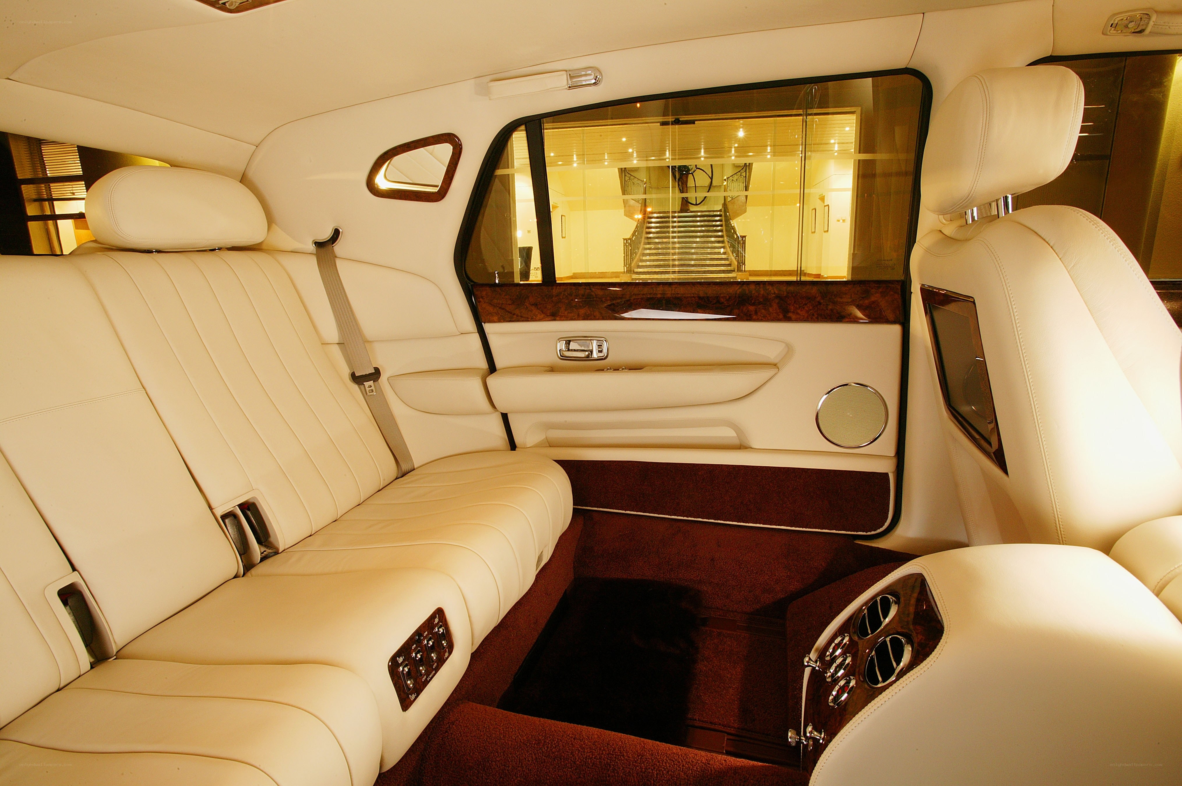luxury car interior