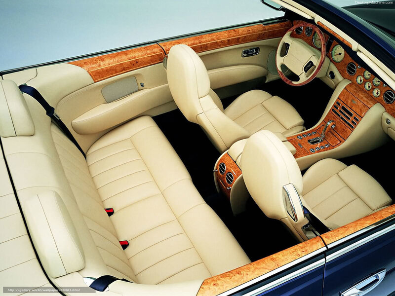 luxury car interior