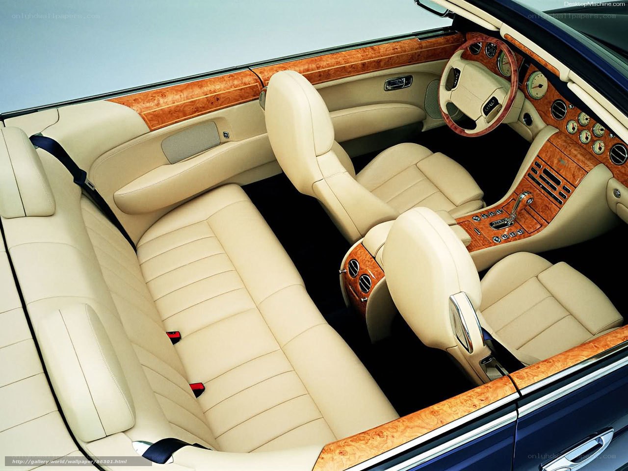 luxury car interior