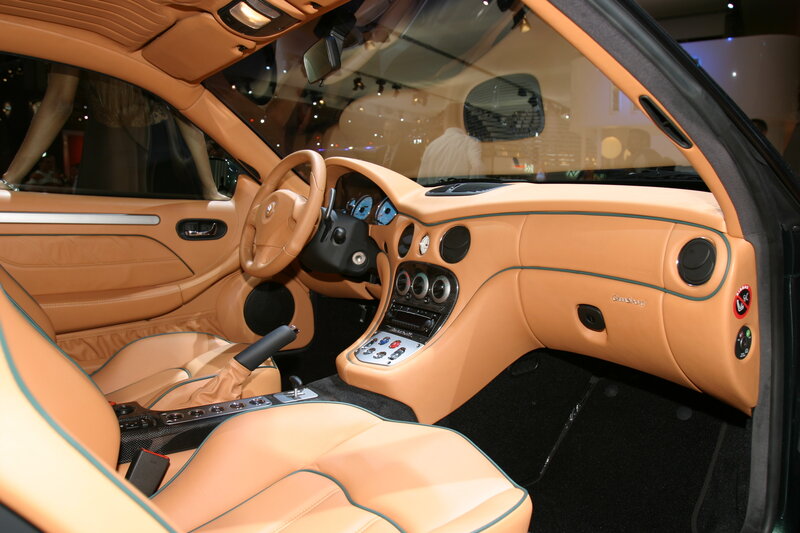 luxury car interior