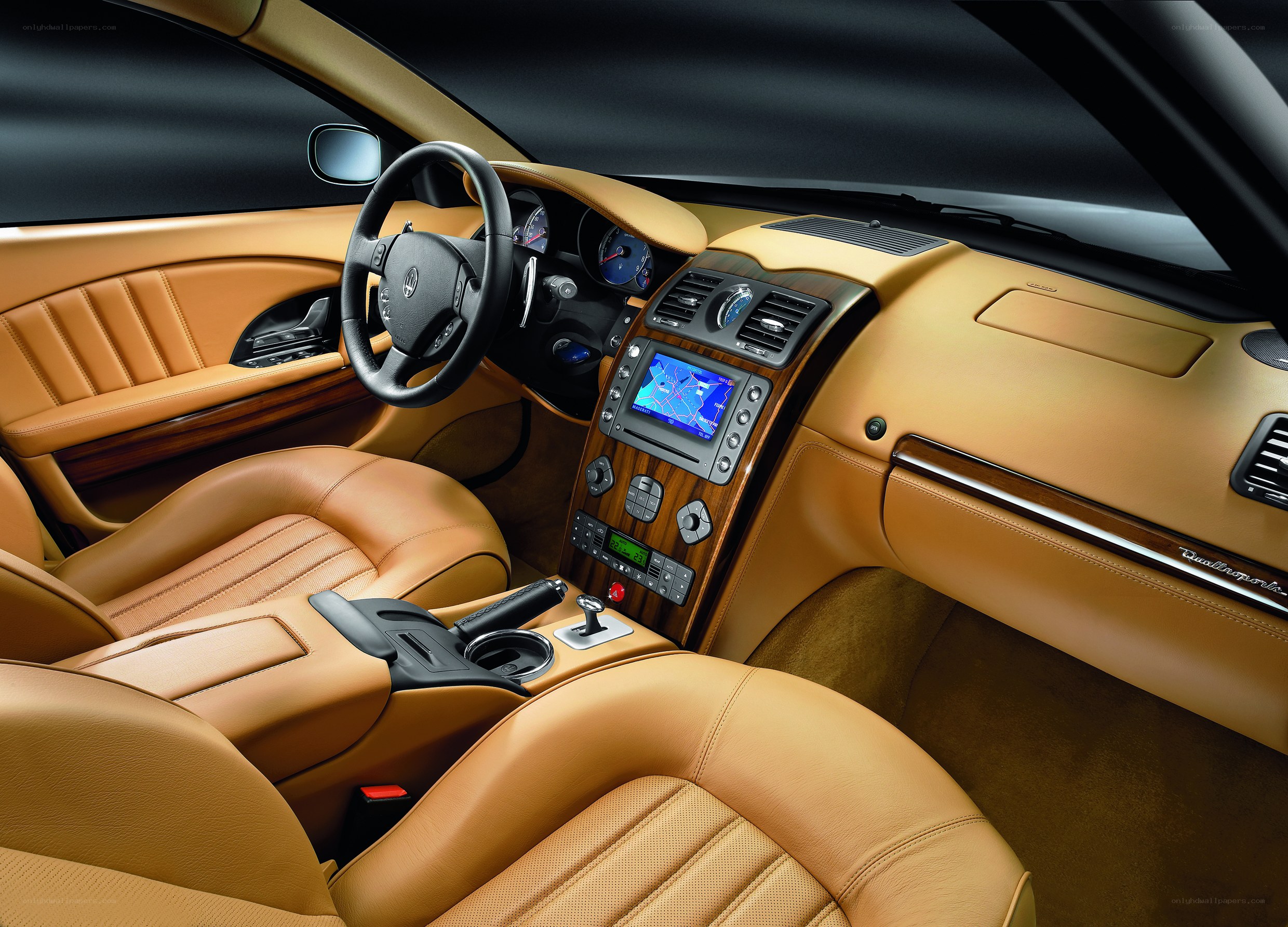 Luxury car interior