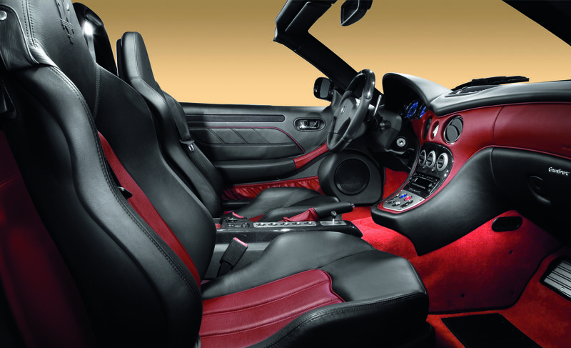 luxury car interior